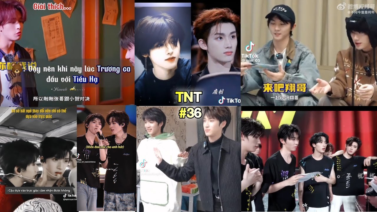 [TikTok] TNT #36| Đi show là phụ tấu hài là chính 7 anh em hồ lô #tnt #tnt时代少年团