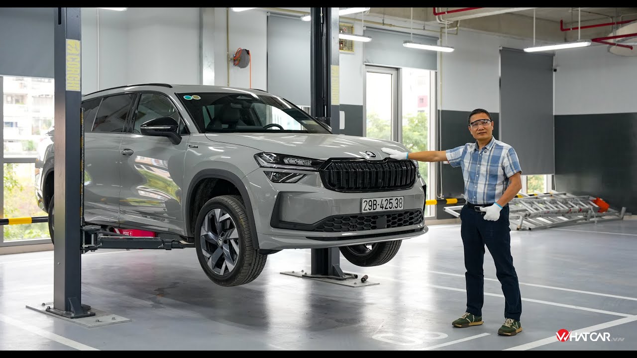 Lộn gầm Skoda Kodiaq mới: Nền tảng, cấu kiện toàn đồ 