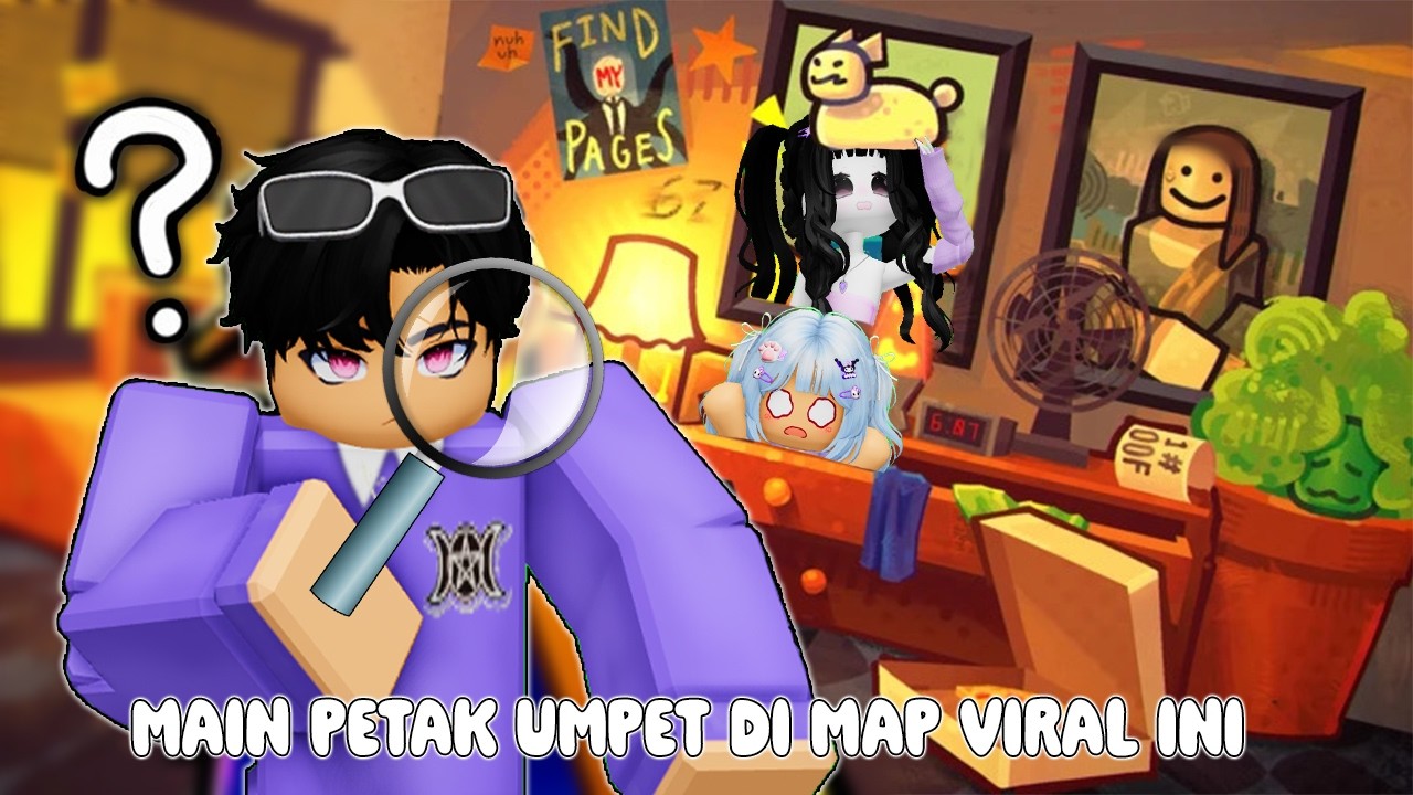 MAIN PETAK UMPET SAMBIL MELUKIS BADAN KITA SENDIRI