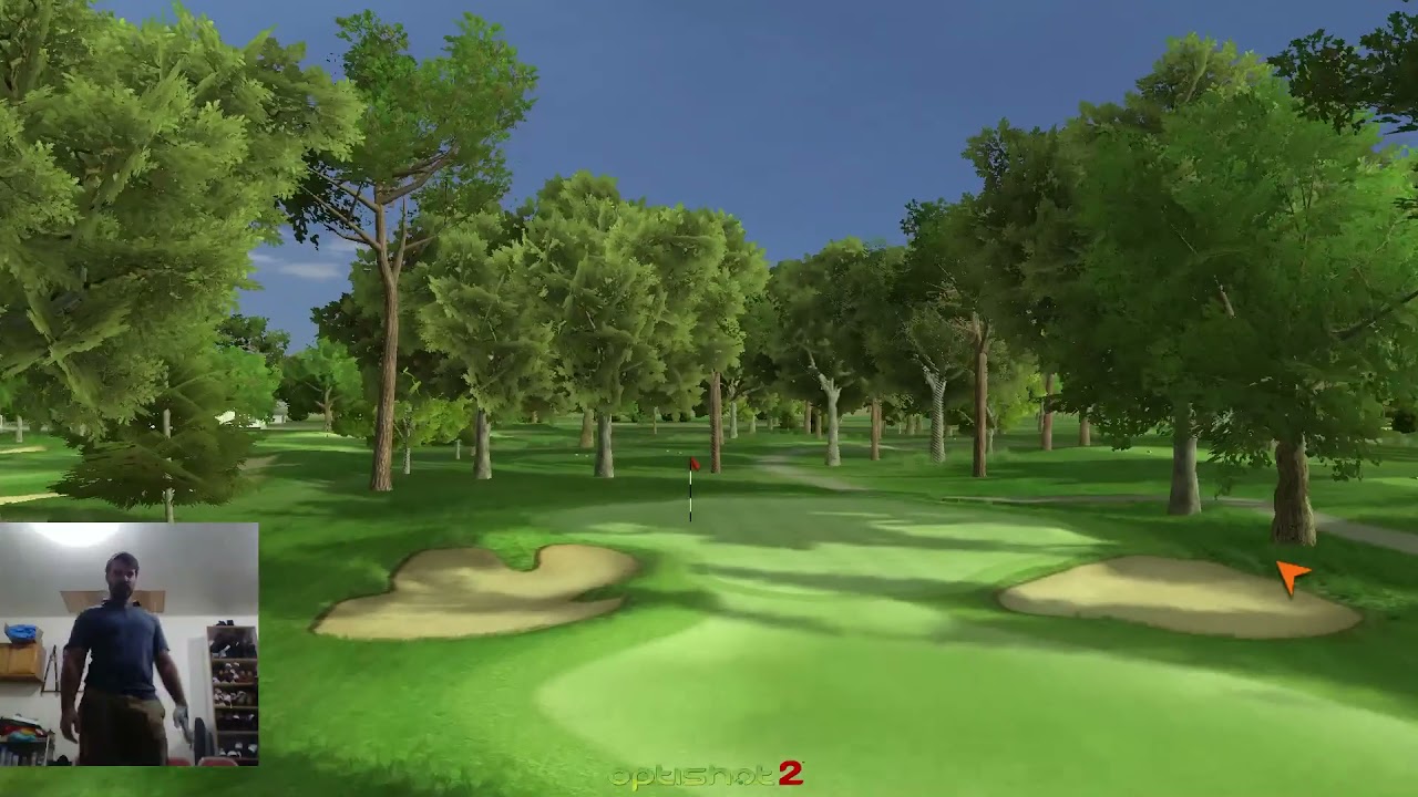 Warwick Hills, 18 hole round on the Optishot 2