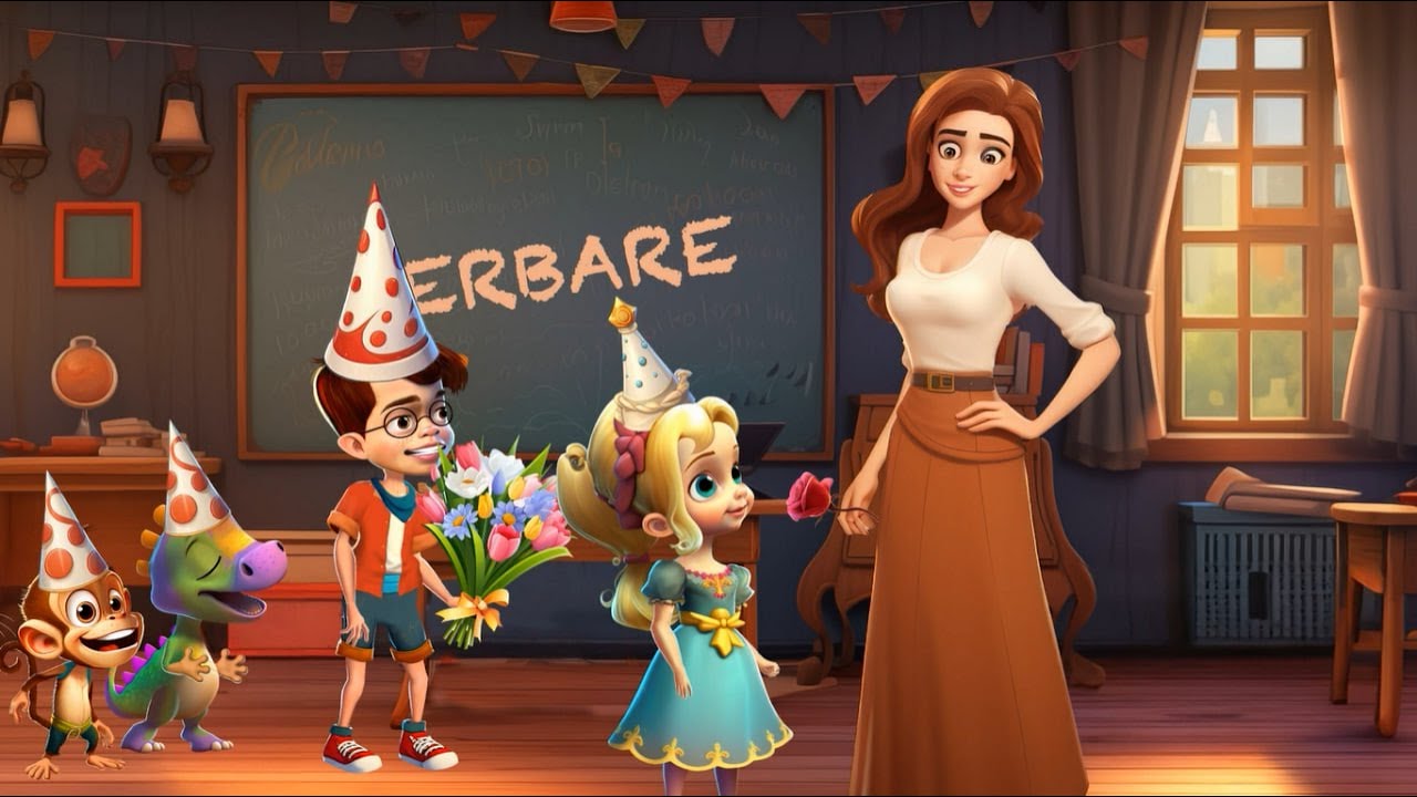 Avem serbare - c&acirc;ntece animate pentru copii de la Clopoțelul Magic