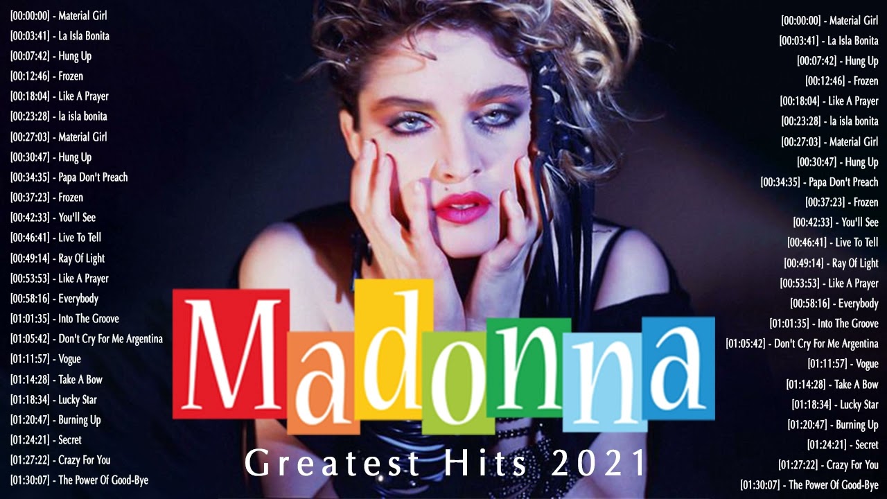 Madonna Greatest Hits Full Album 2021 - Best Songs Of Madonna Playlist 2021