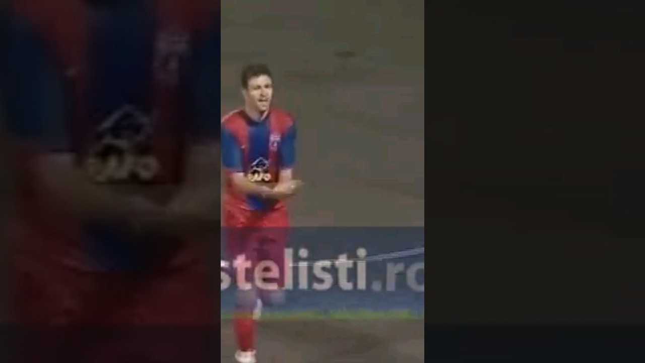 Gol Daniel Oprita in Steaua-Rapid 2006, in minutul 90. Comentatorul parea suparat