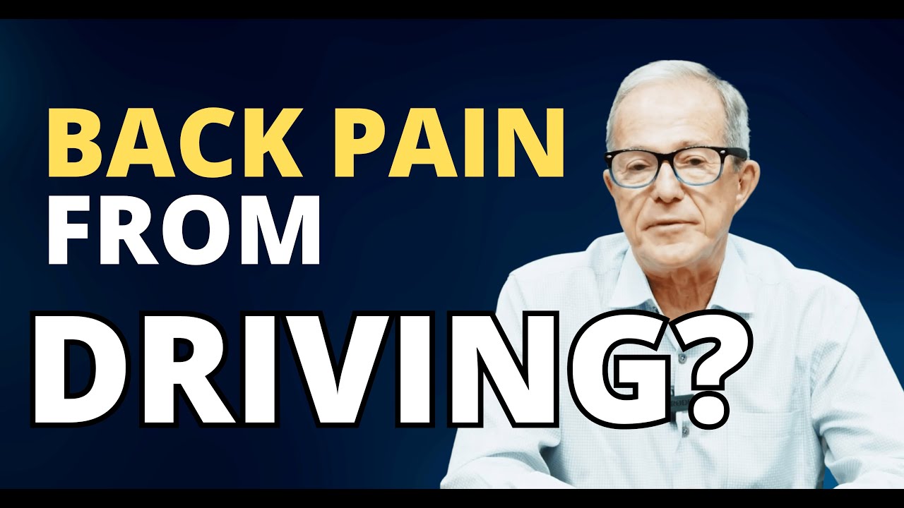 This COULD BE Why You Have Back Pain While Driving!
