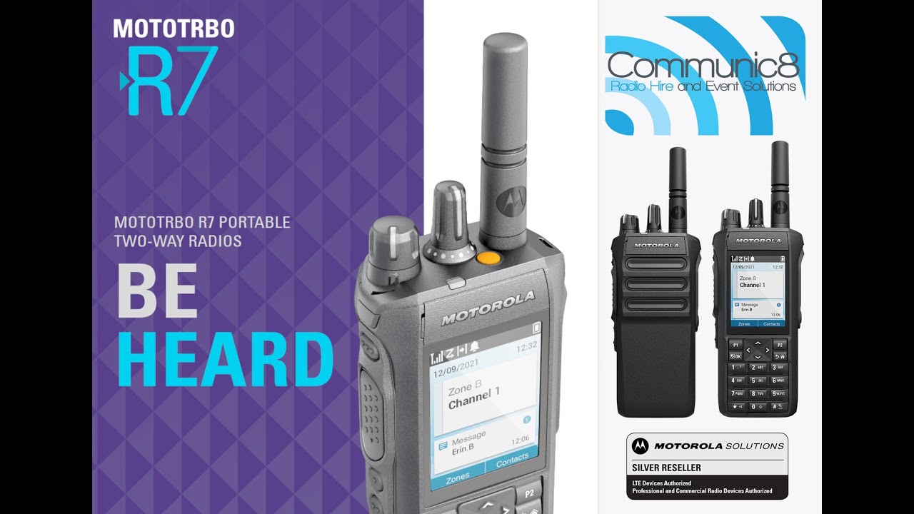 Motorola Solutions - MOTOTRBO R7 Digital Radio