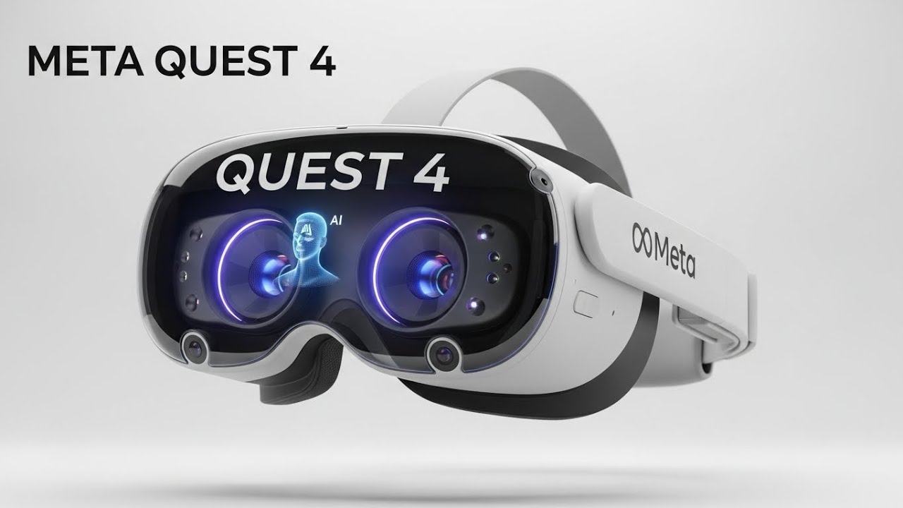 Утечки Meta Quest 4: дисплей 4K, отслеживание глаз, аватары ИИ и смешанная реальность