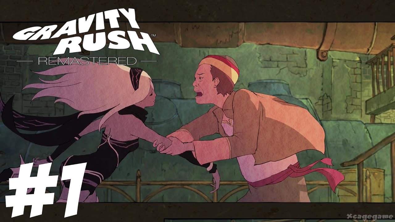 Gravity Rush Remastered - Gameplay Walkthrough Part 1 PS4 [ 60fps HD ]