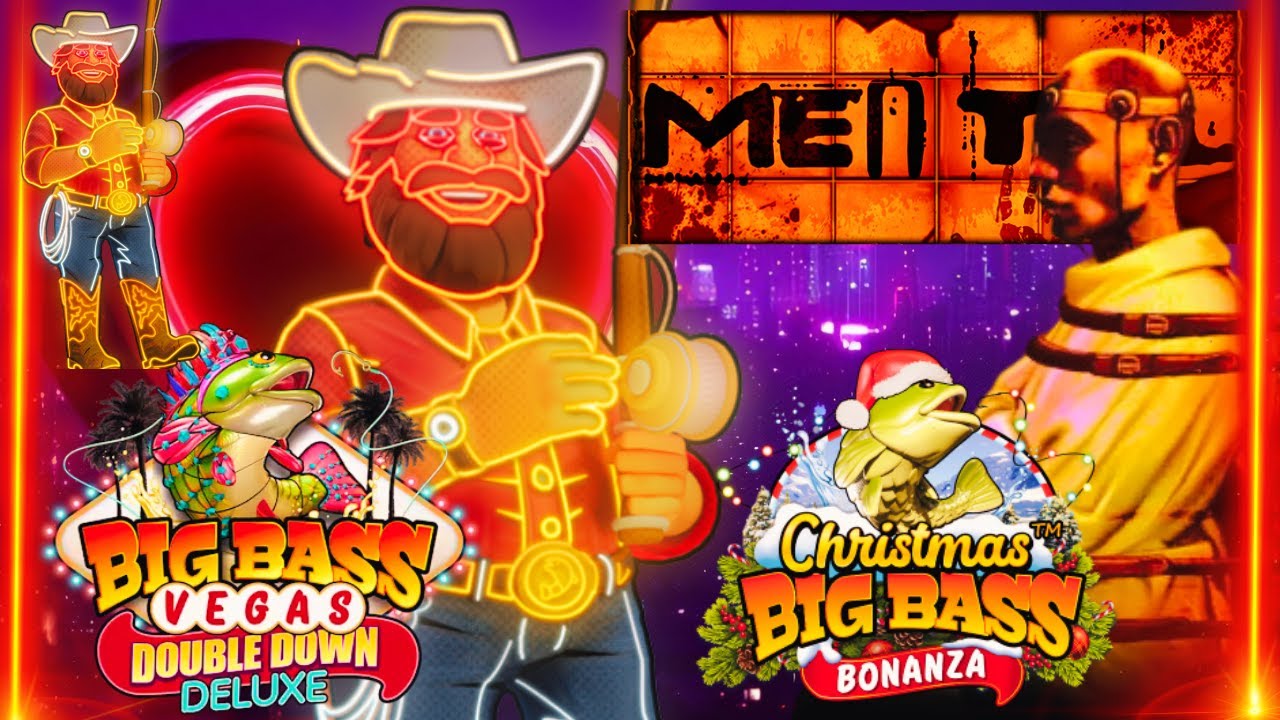 Stream Announcement! Session with Big Bass Vegas Double Down Deluxe & Christmas and Mental