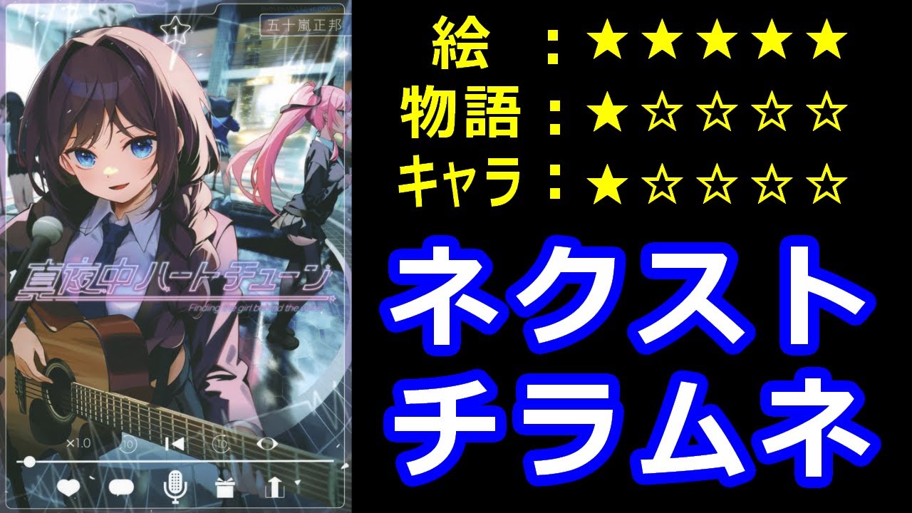 ゆっくり漫画レビュー「真夜中ハートチューン」