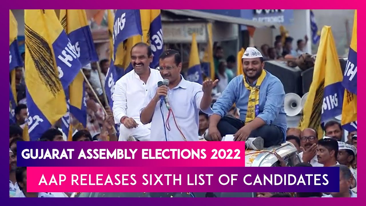 Gujarat Assembly Elections 2022: AAP Releases Sixth List Of Candidates; Voting On Dec 1 & 5