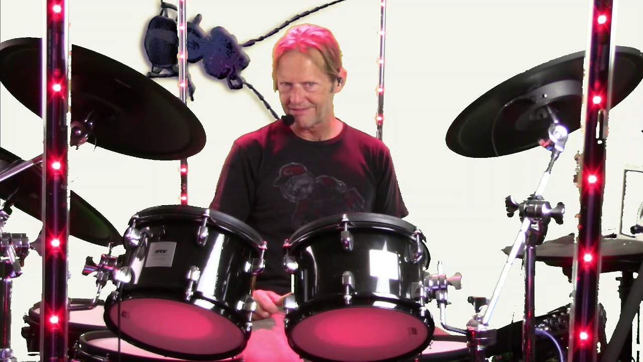 GregOnDrums - Basic Rock Beats - Drum Lesson - ATV aDrums