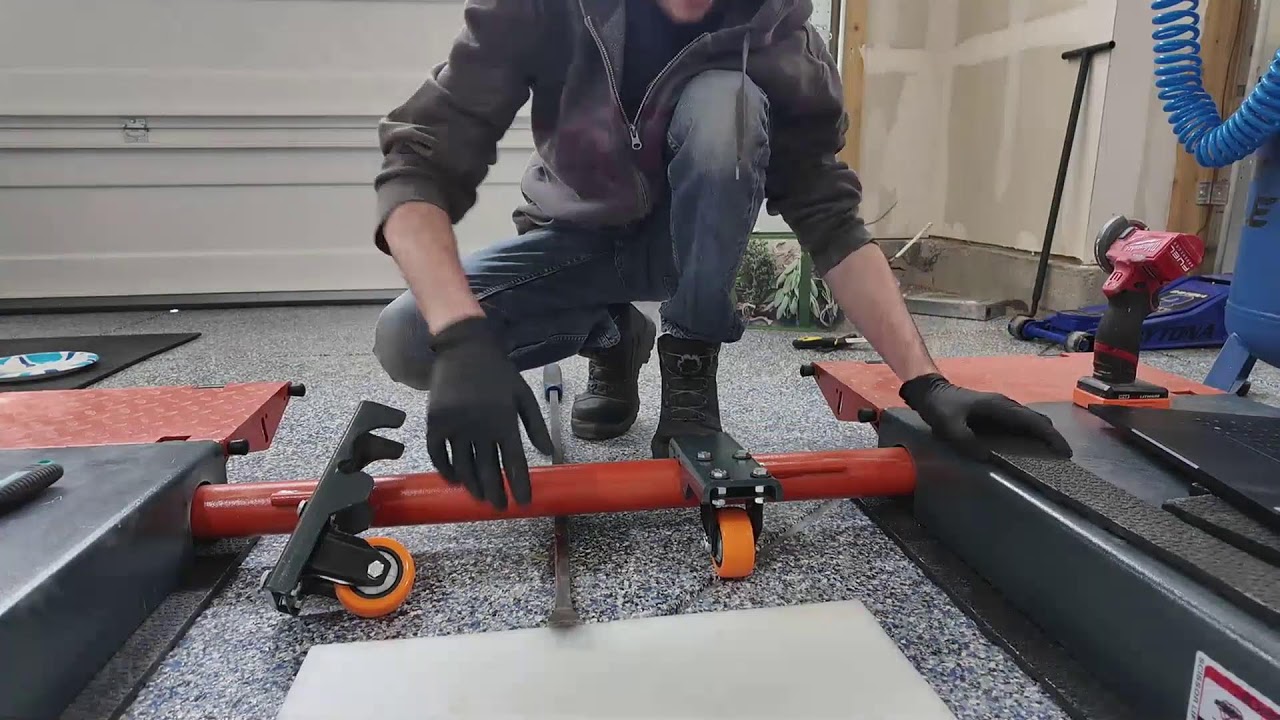 Grinding The Lift Wheel Supports... With Jazz