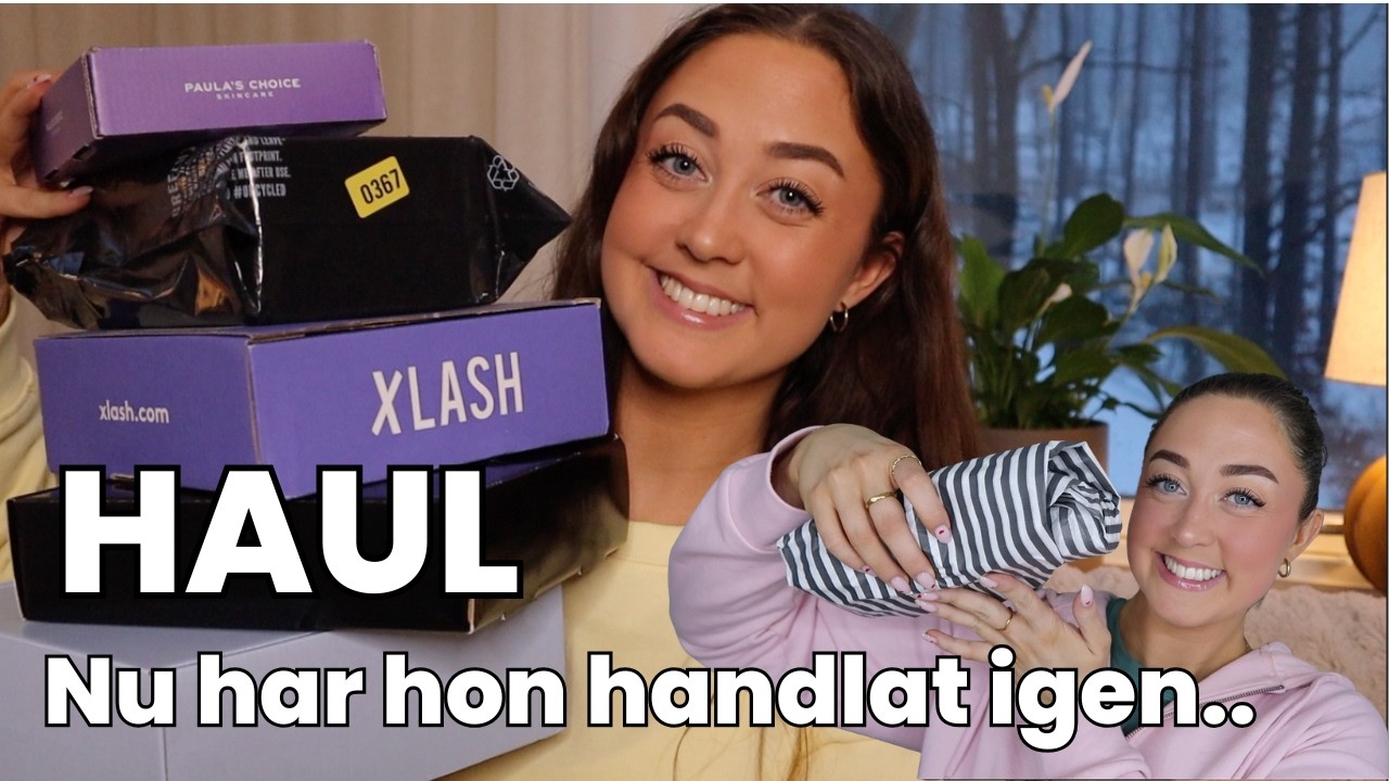 SÅ MYCKET PAKET! HAUL!