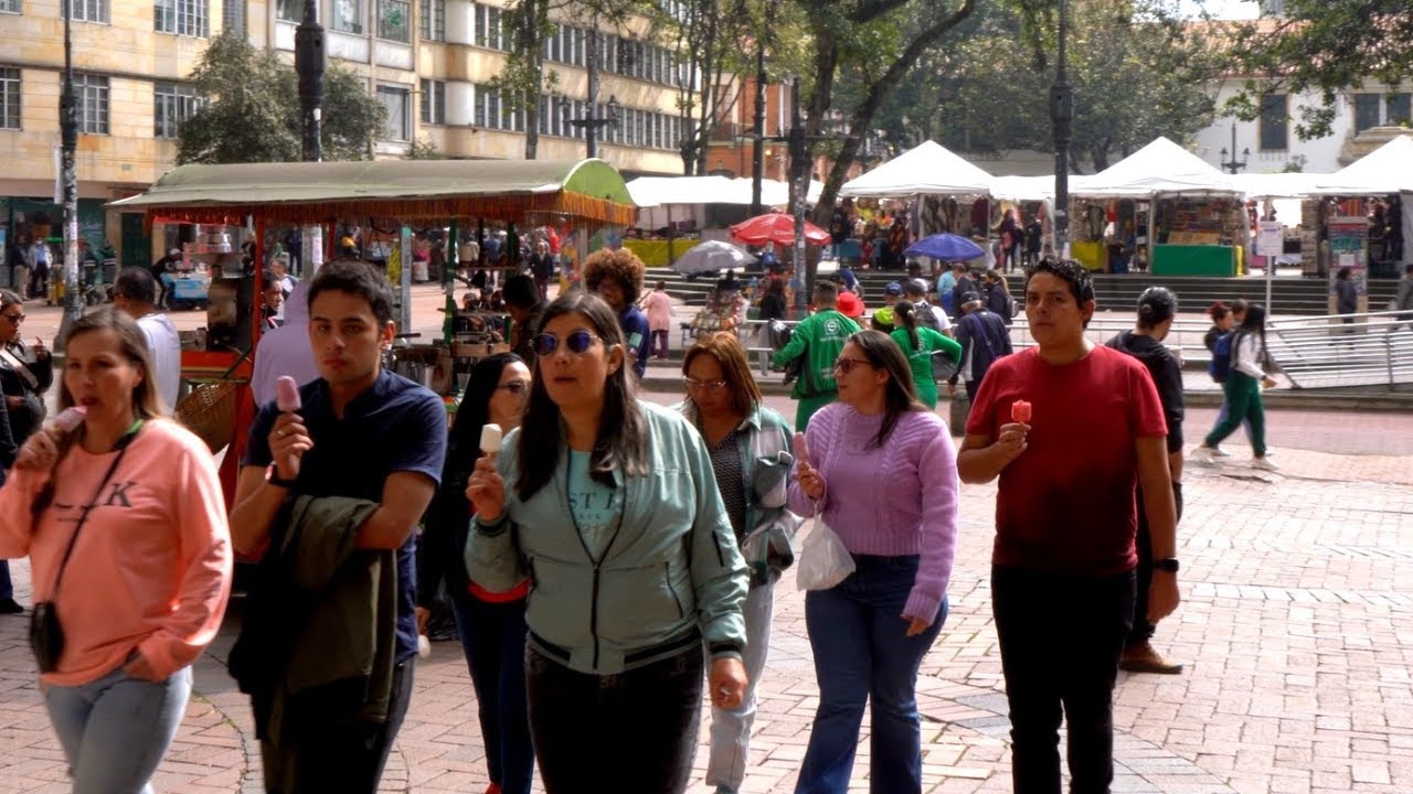 🇨🇴Walking in Bogota, Colombia | Virtual Walking Tour