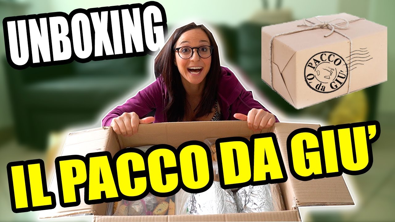 UNBOXIAMO 'O PACCO DA GIÙ - 18KG di cibo!!