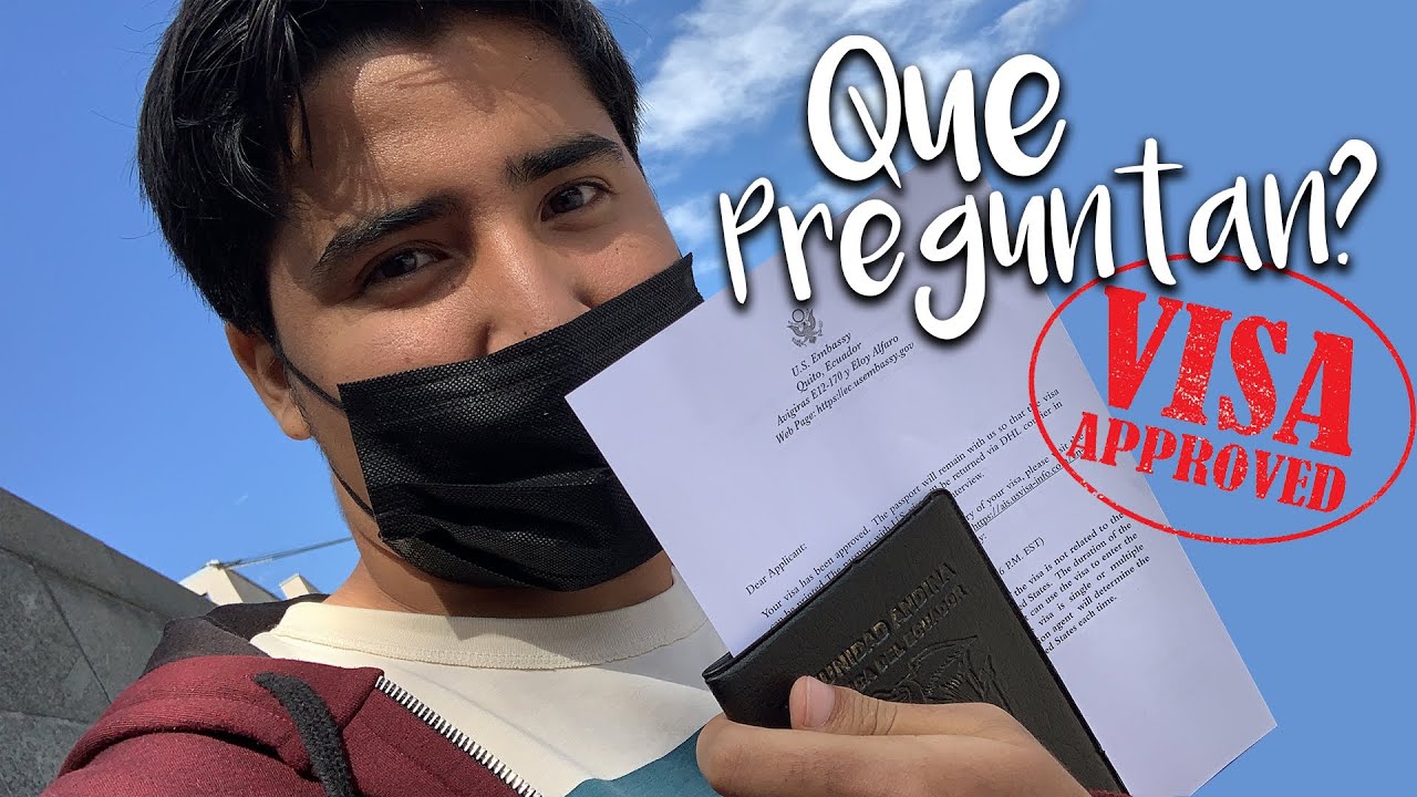Visa J1 📇 | Preguntas que me hicieron en el Consulado 🇺🇸 de Quito 🌎