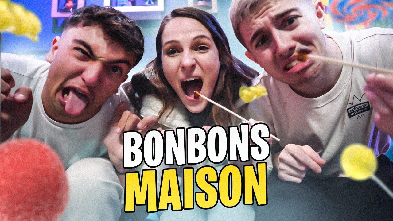 Je fais des bonbons maison, Michou et Inoxtag donnent leurs avis 🍬