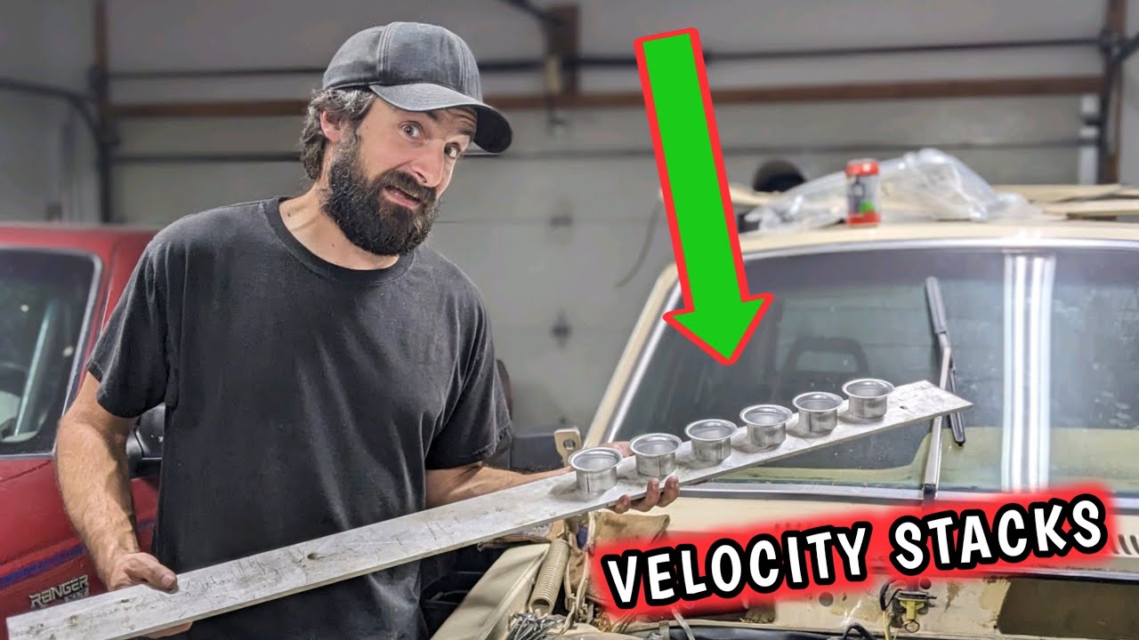 Making Velocity Stacks For Vortec 4200 Swapped Volvo Wagon!!!