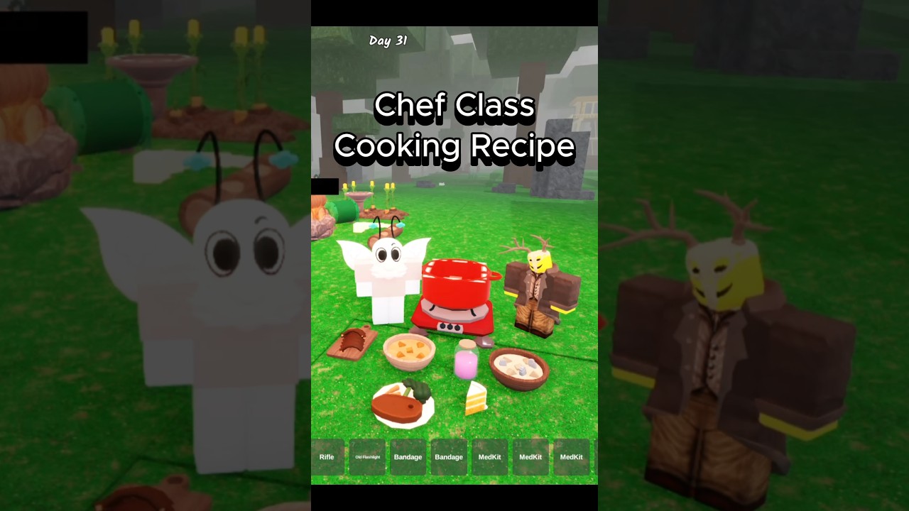 Chef Class Cooking Recipe 👨&zwj;🍳 99 nights in the forest #99nightsintheforest #99nights #roblox
