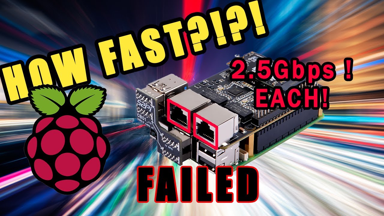 Dual 2.5Gbps Raspberry Pi 5 - It can't do it!?