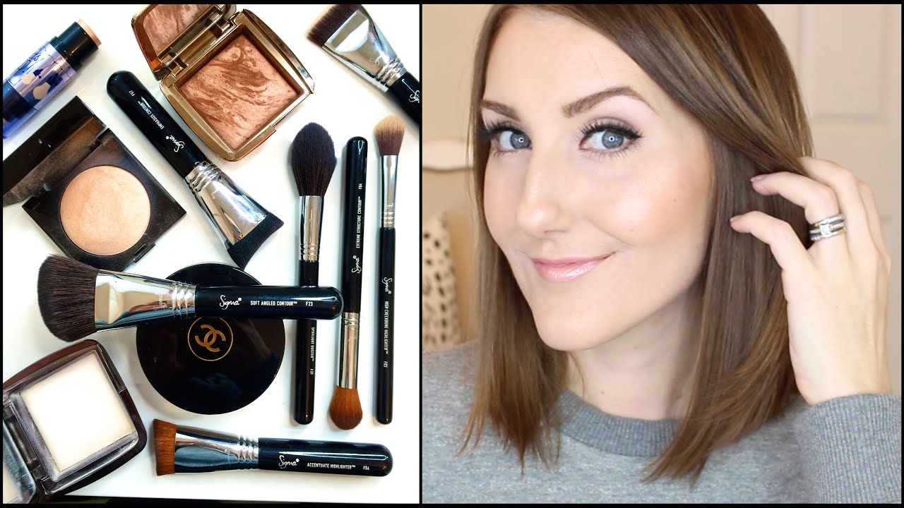 HOW YOU SHOULD BE HIGHLIGHTING/CONTOURING. | NEW BRUSHES