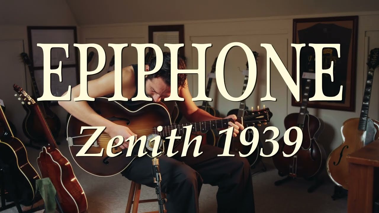 1939 Epiphone Zenith played by Dusty Ciggaar | Demo