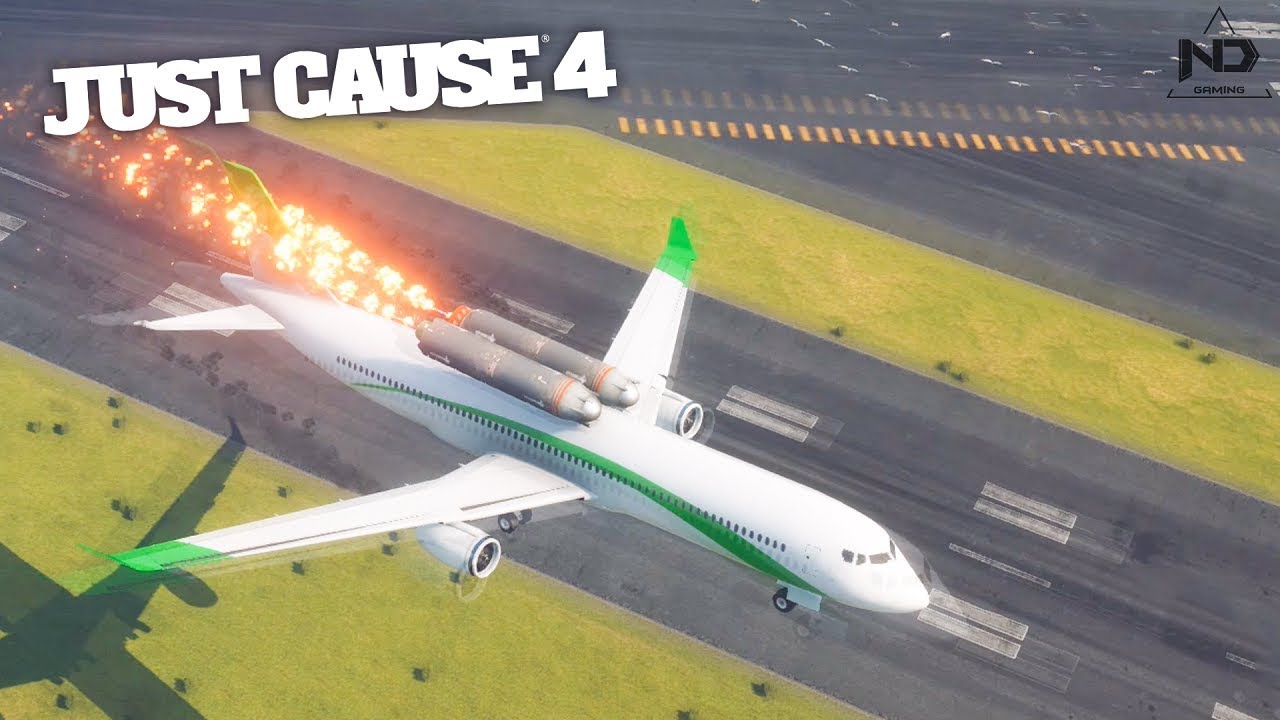 Just Cause 4 #100 - Thử Thách Gắn Tên Lửa Hạt Nhân Vào Máy Bay