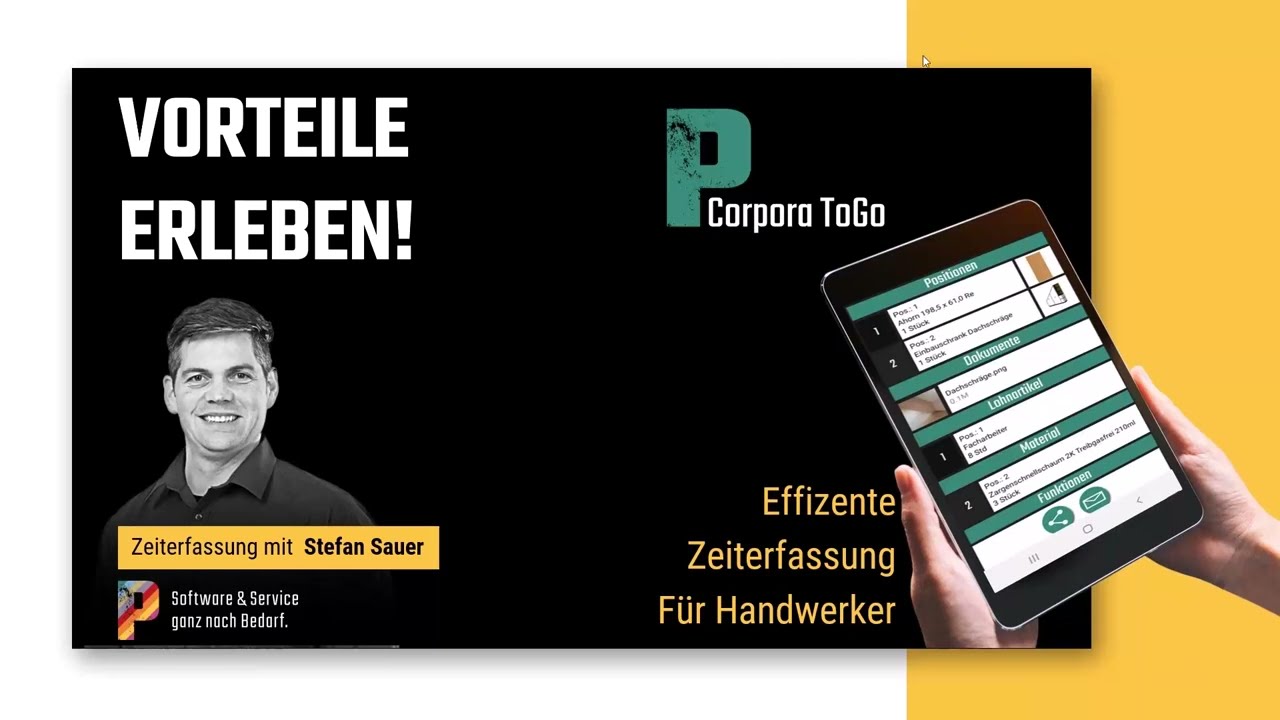 Arbeitszeitgesetzt konform: Die effektive Lösung mit der Zeiterfassung Corpora ToGo