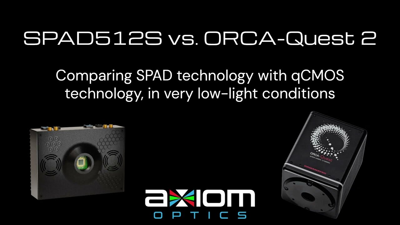 Comparing SPAD Technology with qCMOS Technology (ORCA-Quest 2 vs SPAD512² )