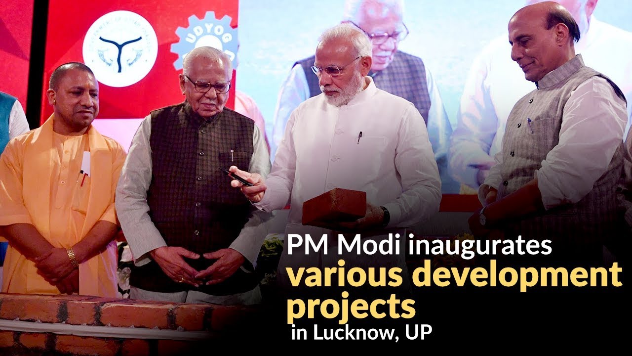 PM Modi inaugurates various development projects in Lucknow, UP