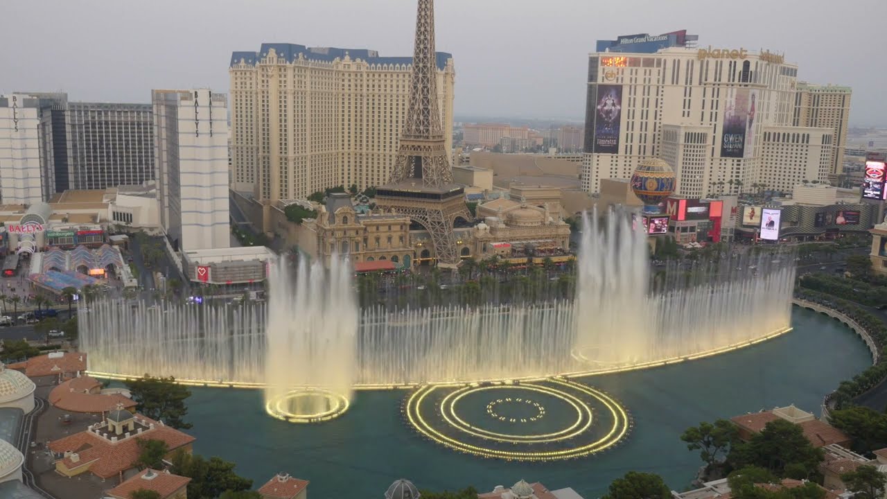 Fountains of Bellagio - Luck Be A Lady (Fountain View Room)