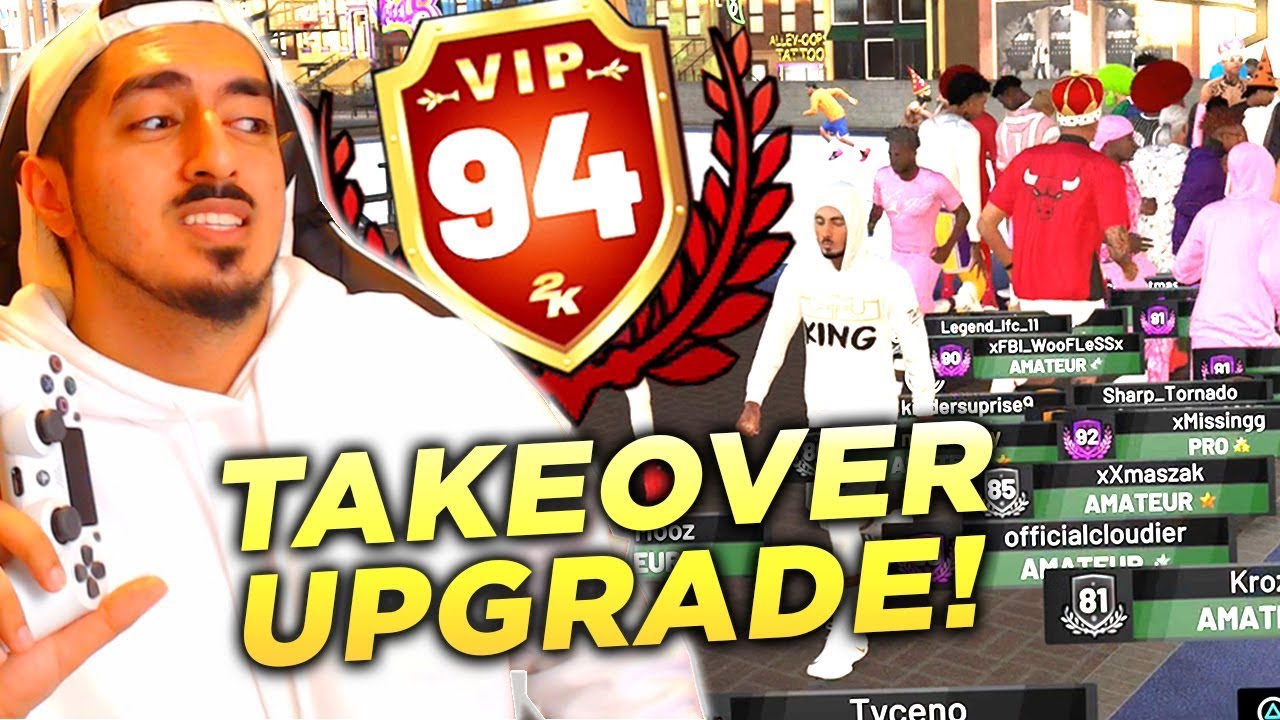 I GOT 94 OVERALL WITH A PURE SHOT CREATOR! TAKEOVER UPGRADE REWARD REACTION in NBA2K19!