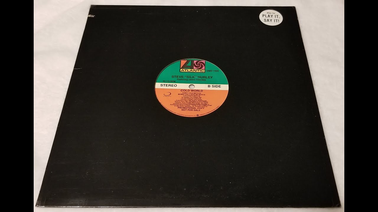 Steve "Silk" Hurley - Cold World (Mommy Can You Hear Me Children's Mix) 1989 HQ