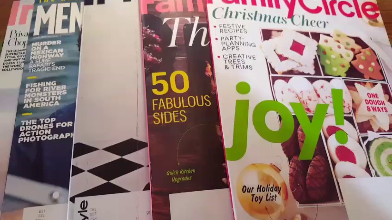 Free Magazines / I will show you how / Easy and Quick