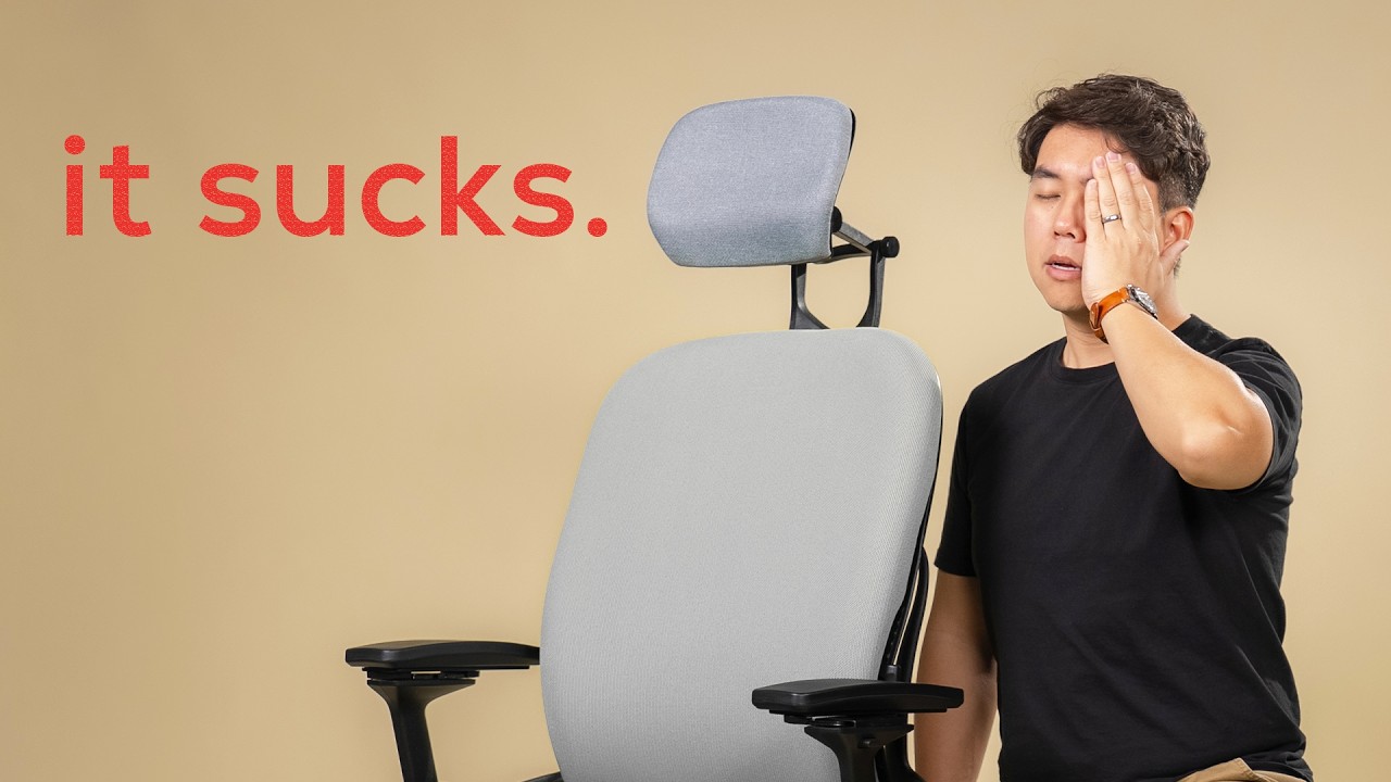 OfficeLogixShop's Leap Headrest is BAD and they're trying to kill this video to hide it.