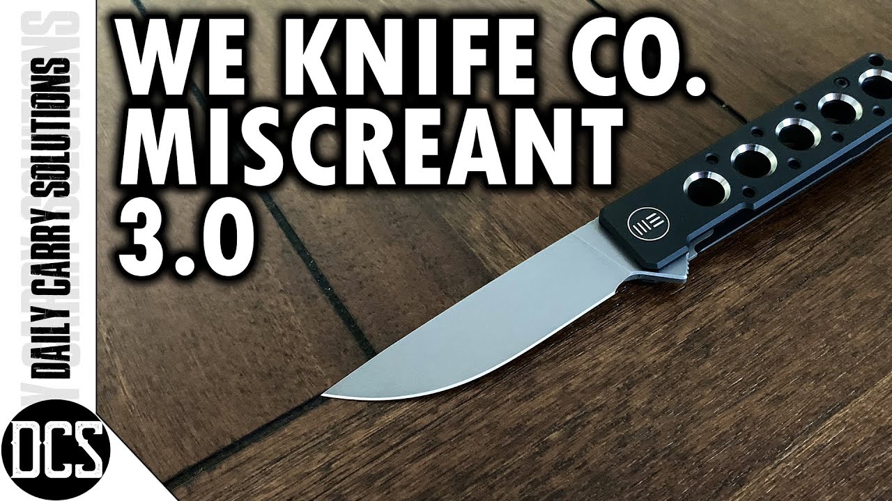 WE x Брэд Зинкер Miscreant 3.0 &mdash; лучше, чем его Customs?