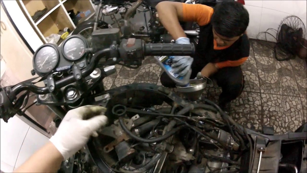 Mecânico Legal - Revisão geral HONDA CB/500 Cliente Alexandre