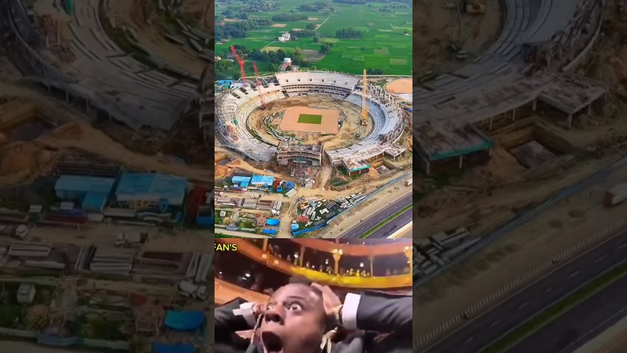 New cricket stadium in varanasi, india #cricketnews #cricket #cricketlover #bcci #icc #ipl
