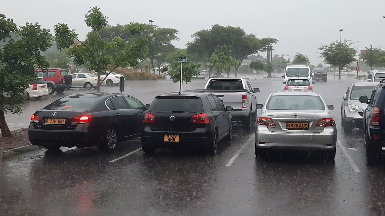 Rain In Gaborone Botswana 🇧🇼