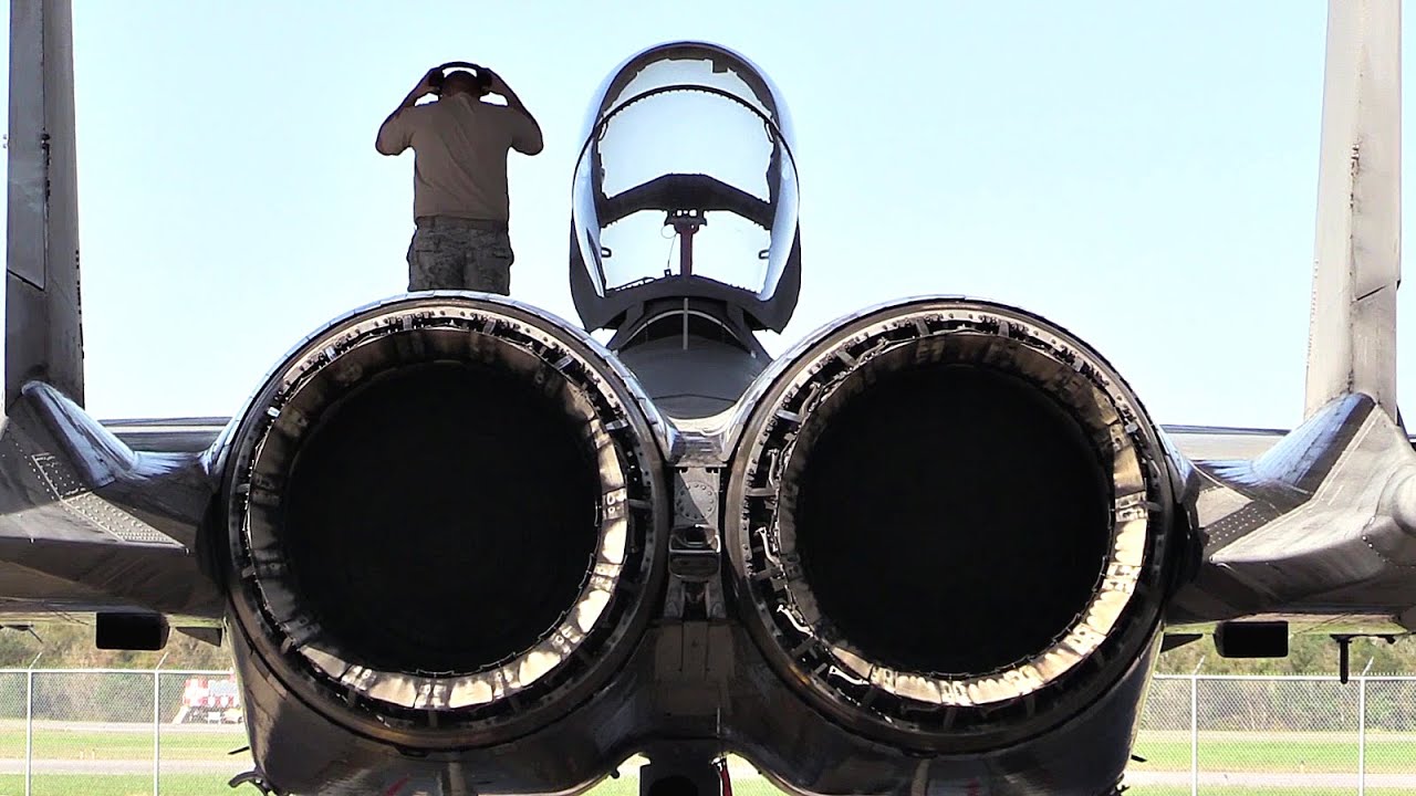 F-15C Eagle Maintenance - Legendary Fighter Jet