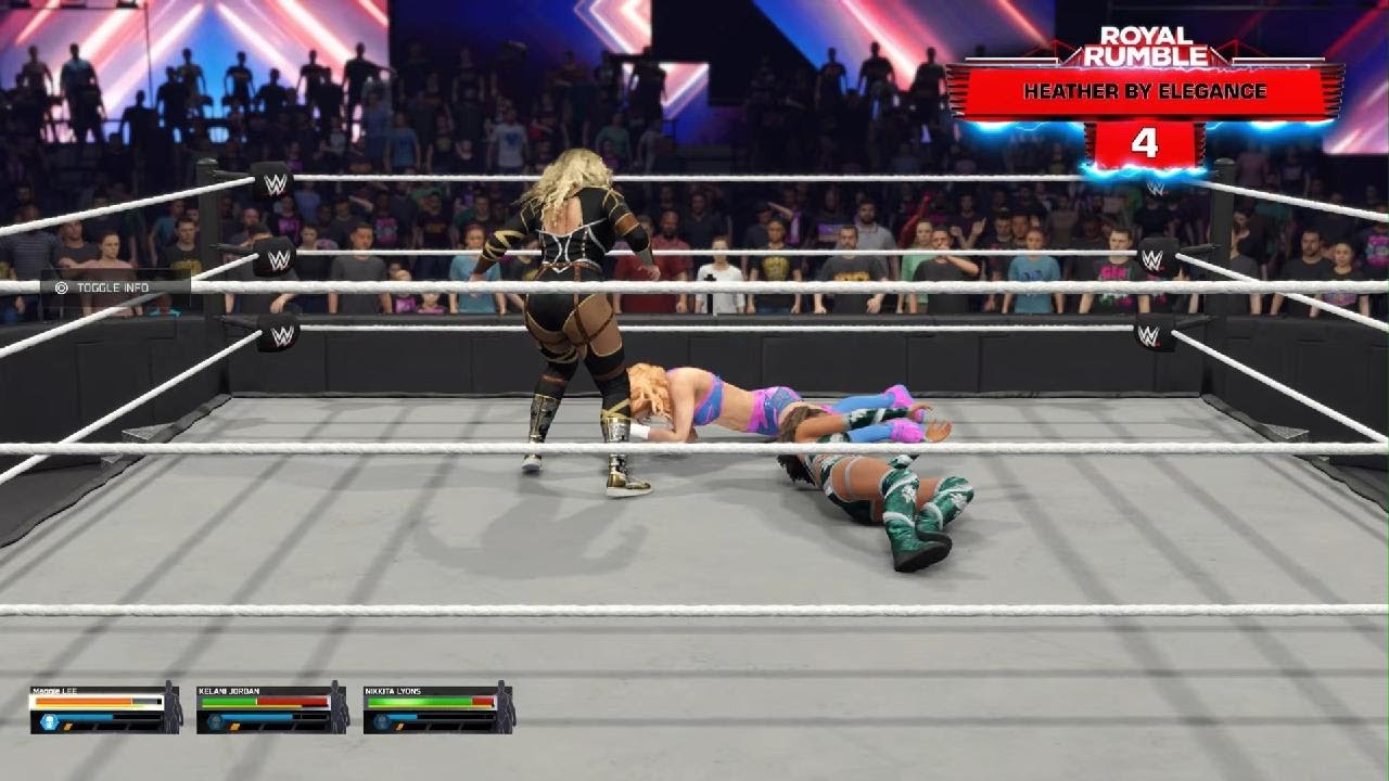 #WWE2K25 NXT: WOMEN 20 BATTLE ROYAL NXT/EVOLVE/TNA WIN VERSUS KENDALGREY NXTCHAMPION