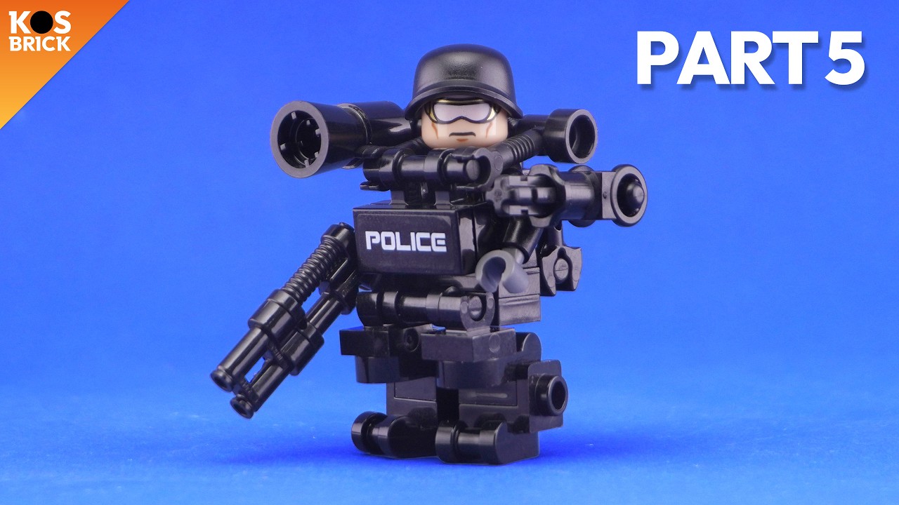 Lego Police Hardsuit - Part 5 (Tutorial)