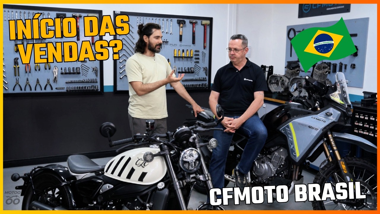 CFMoto inicia vendas no Brasil de motos via consórcio