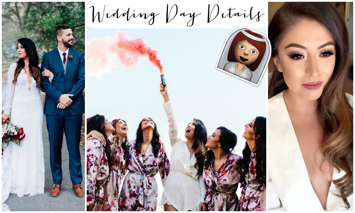 My Wedding Day Morning Routine, Timeline & Details!
