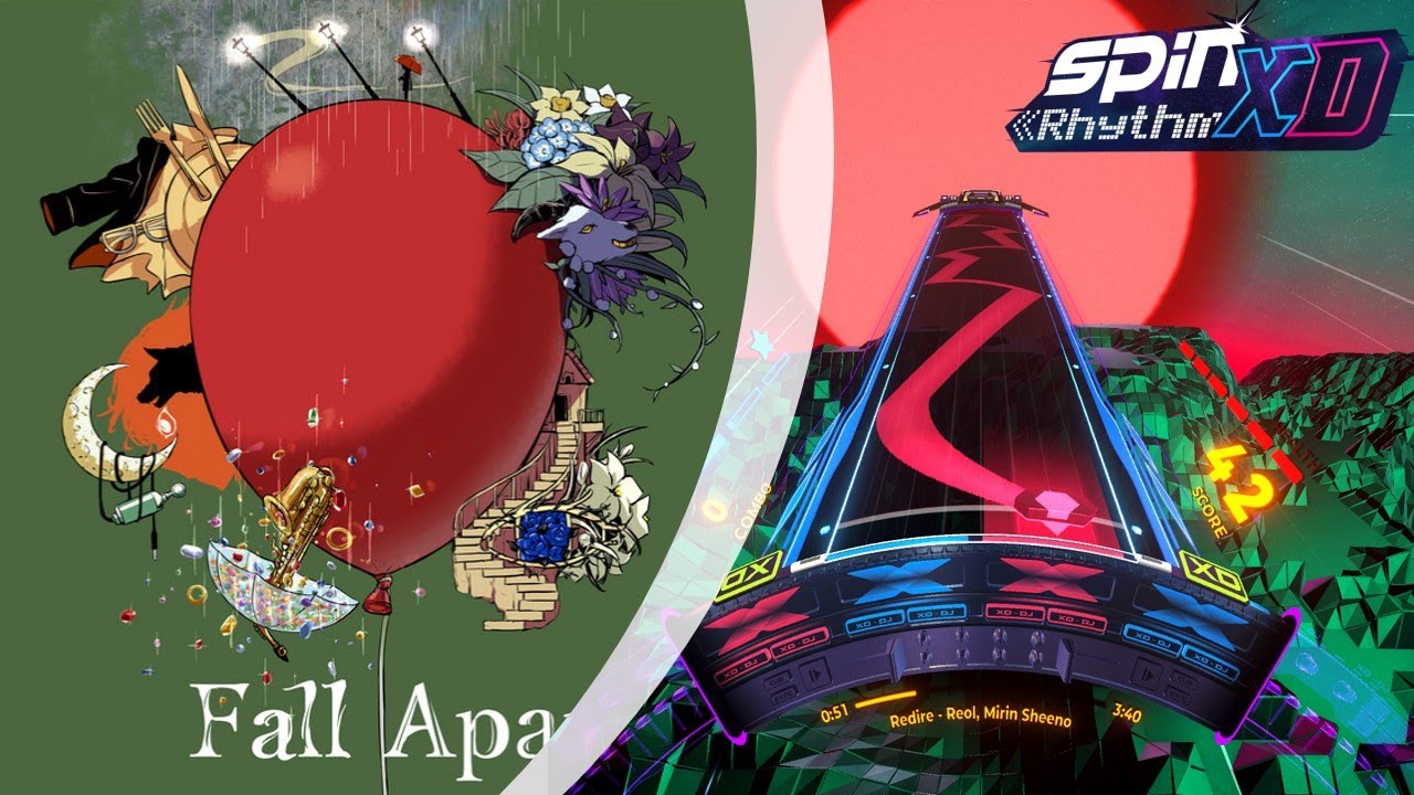 Spin Rhythm XD | Reol - Redire | Custom chart made by Steven of Astora