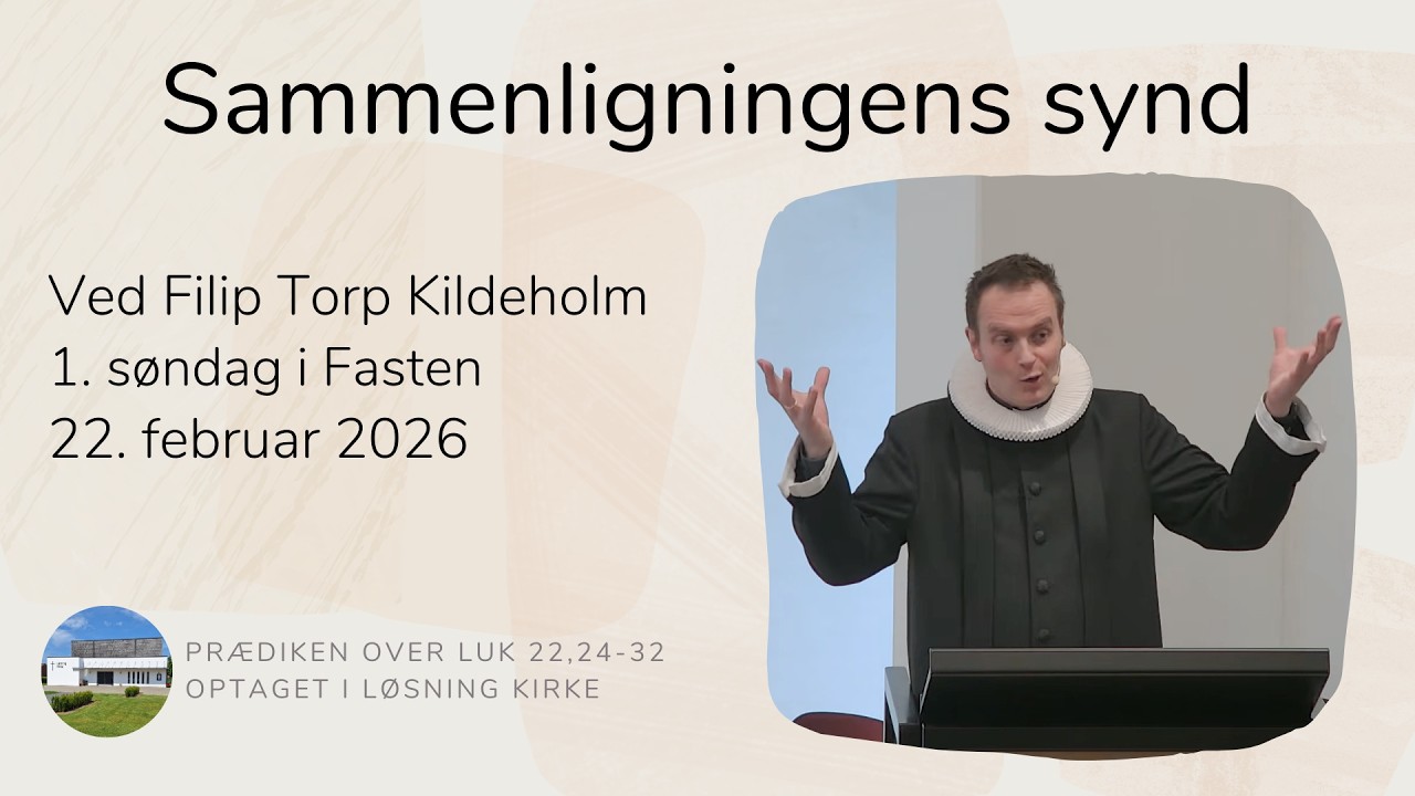 Sammenligningens synd v/Filip Torp Kildeholm