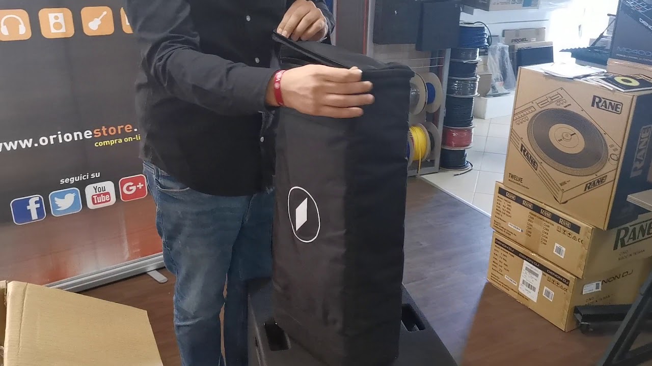 anteprima assoluta... UNPACKING  del nuovo impianto audio a colonna PROEL SESSION6!