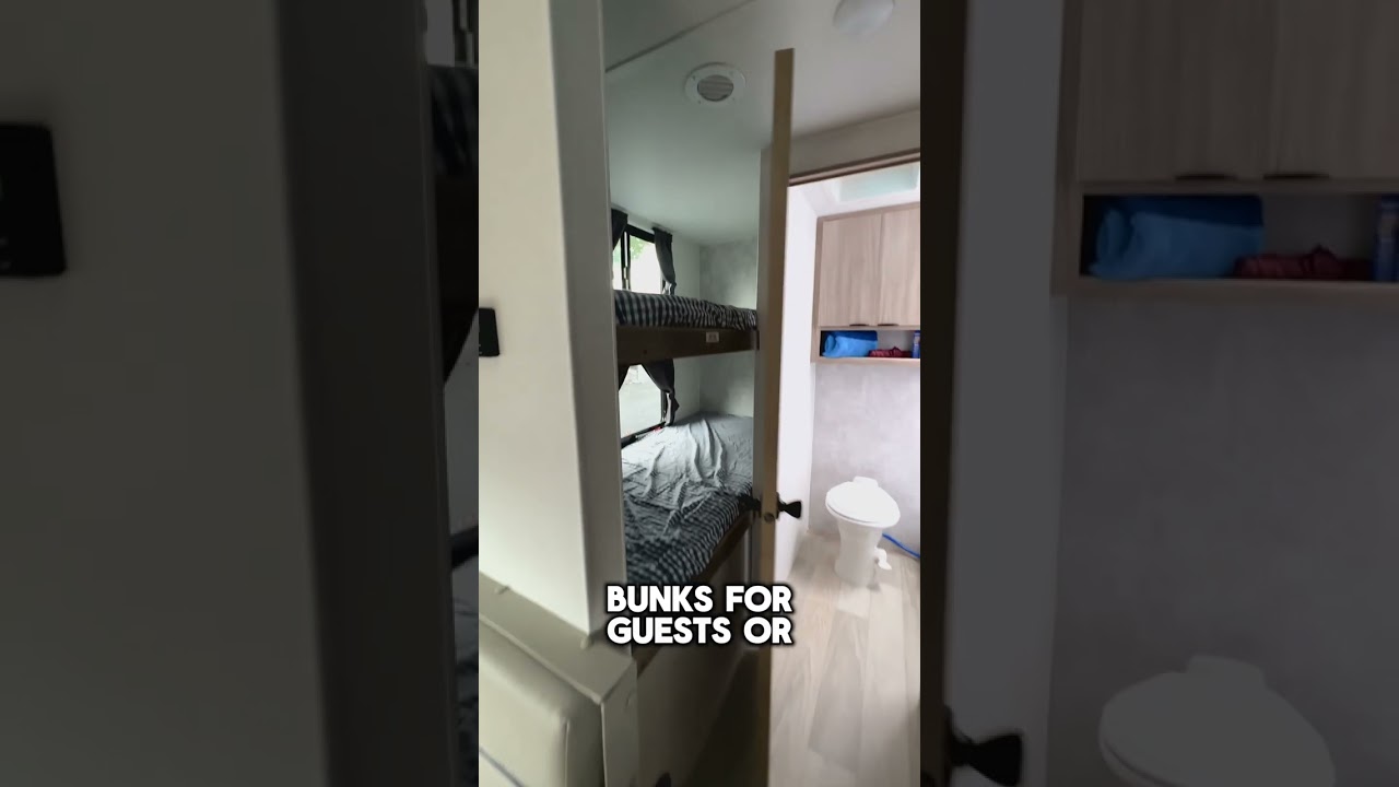 2024 Winnebago Access 26BH ⭐ Exterior Kitchen, Jack Knife Sofa, Bunk Beds & Private Bedroom 