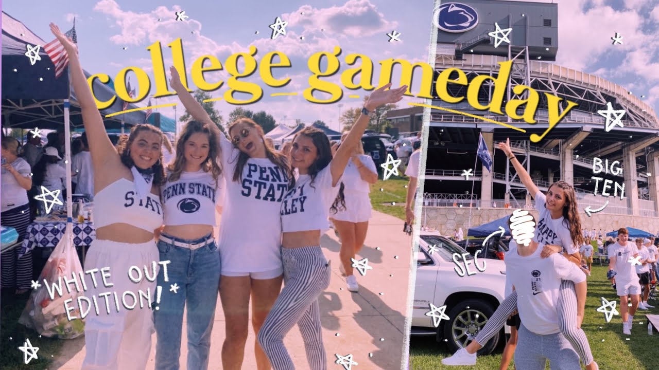 super bowl? nah, PENN STATE COLLEGE FOOTBALL GAME DAY VLOG