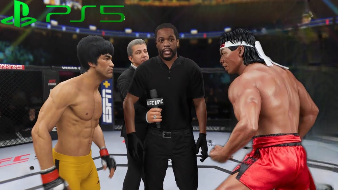 UFC4  Bruce Lee vs Bolo Yeung EA Sports UFC 4